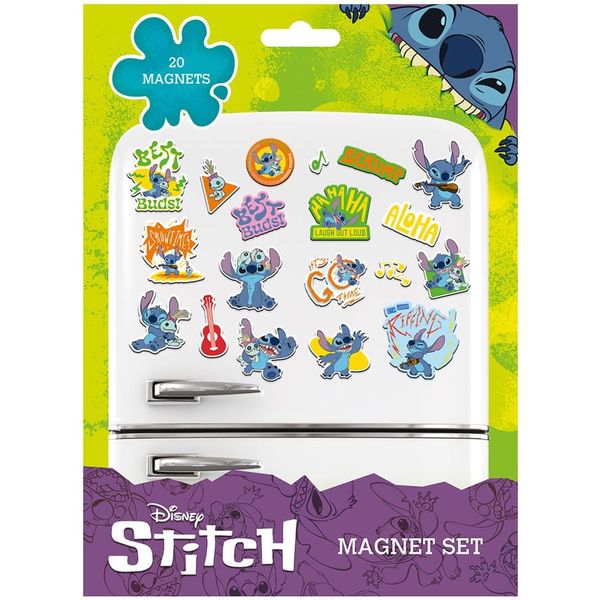 Sada magnetiek Lilo & Stitch - Stitch & Scrump (20 ks)