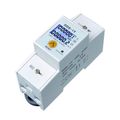 Elektromer DDS-1Y RESET 80A, 2mod., LCD, 1-fáz., 1-tar., podružný, s funkciou nulovania