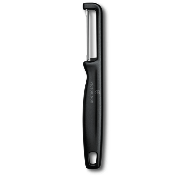 Victorinox 6.0942.3 Iota Peeler škrabka, hladké ostrie, čierna