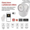 Alarm GoSmart EMOS IP-1256L GUARDIAN s pohybovým čidlom, 6× dverový/okenný senzor, WiFi