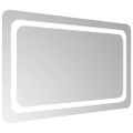 vidaXL LED kúpeľňové zrkadlo 80x50 cm