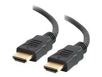 High Speed HDMI kábel - M/M - HDMI kábel s ethernetom - HDMI s pinmi (samec) do HDMI s pinmi (samec) - 1.52 m - tienený - čierna