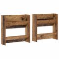 vidaXL Skriňa na topánky 2 ks 60 x 18 x 60 cm Kompozitné drevo