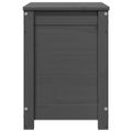 vidaXL Úložný box sivý 60x32x45,5 cm masívna borovica