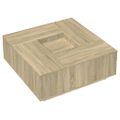 vidaXL Konferenčný stolík dub sonoma 100x100x40 cm kompozitné drevo