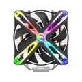 Zalman chladič CPU CNPS17X / 140mm RGB ventilátor / heatpipe / PWM / výška 160mm / pre AMD i Intel Chladic, pre CPU, pre Intel i AMD, socket 2066, 2011-V3, 2011, 1150, 1151, 1155, 1156, AM4, AM3(+), 140mm RGB ventilátor, výška 1