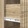 vidaXL Zásuvkový kabinet Dub sonoma 66 x 34,5 x 89,5 cm