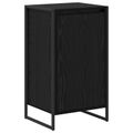 vidaXL Servírovacia skriňa Čierny dub 43 x 36 x 75,5 cm