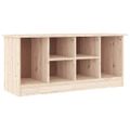 vidaXL Lavička na topánky ALTA 100x35x45 cm borovicový masív