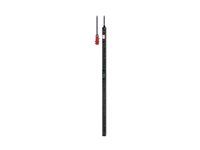 Rozvodná jednotka PDU (do regálu) - meraná zásuvka - AC 400 V - 22 kW - 22000 VA - 3 fázy - Ethernet 10/100, RS-485, serial - vstup: IEC 60309 3P+N+PE - výstupné konektory: 24 (18 x IEC 60320 C13, 6 x IEC 60320 C19) - 0U - 3 m kábel - čierna