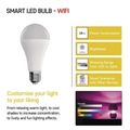 LED žiarovka EMOS ZQW516R GoSmart WIFI A65 / E27 / 14 W (94 W) / 1 400 lm / RGB / stmievateľná