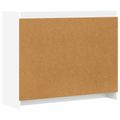 vidaXL Servírovacia skriňa Biela 98,5 x 33 x 80 cm Kompozitné drevo