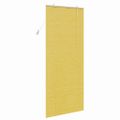 vidaXL Roleta Žltá 80 x 220 cm Bambus