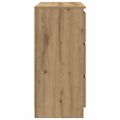 vidaXL Komoda dub artisan 80x35x76 cm spracované drevo