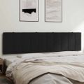 vidaXL Vankúš na čelo postele Hanko čierny 200 cm zamat