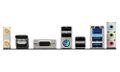 ASRock H810M-X WIFI / Intel H810 / LGA1851 / 2x DDR5 / M.2 / VGA / HDMI / DP / WiFi / mATX Základní deska, Intel H810, LGA1851, 2× DDR5 DIMM (max. 128GB), M.2, HDMI, DisplayPort, VGA, Wi-Fi, mATX