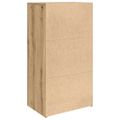 VidaXL Príborník so 6 zásuvkami Dub Artisan 50x34x96 cm Umelecké drevo