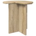vidaXL Bočný stôl 2 ks Dub sonoma Ø 39 x 38 cm Kompozitné drevo