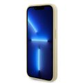 Puzdro Guess pre iPhone 15 Pro Max 6,7" GUHMP15XPSAHMCB zlaté tvrdé puzdro Saffiano MagSafe