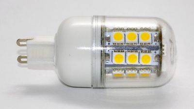 Žiarovka G21 LED G9-27SMD, 230V, 4W, 380lm, teplá biela