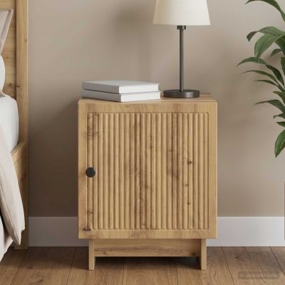 vidaXL Nočný stolík Dub artisan 43 x 34,5 x 50 cm Kompozitné drevo