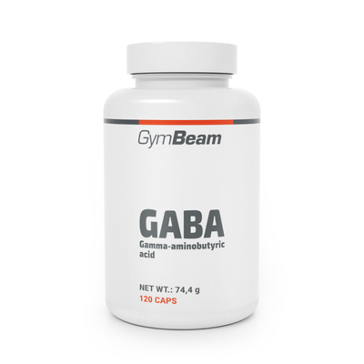 GABA - GymBeam, bez príchute, 120 kaps., kapsulovaný