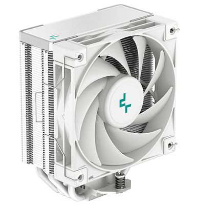 DEEPCOOL chladič AK400 / 120mm fan / 4x heatpipes / PWM / pre Intel i AMD / biely Chladic, pre CPU, pre Intel i AMD, socket 1700, 1200, 115x, AM5, AM4, 220W TDP, 120mm ventilátor, 4 heatpipe, PWM