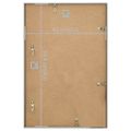 vidaXL Fotorámiky na stenu, koláž 3 ks, strieborné 42x59,4 cm, MDF