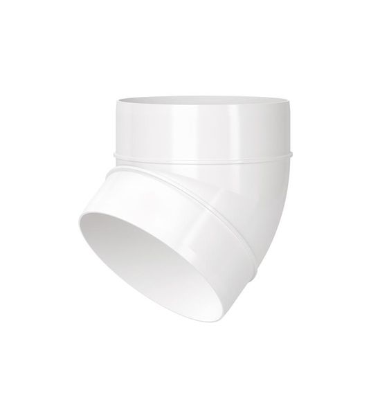 Koleno 45° VENTS 121-45 - 100mm PVC