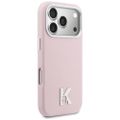 Puzdro Karl Lagerfeld pre iPhone 17 Pro Max 6,9" HC MAGSAFE PU FW S LOGOM KHEAD RUŽOVÉ