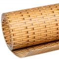 vidaXL Balkónová zástena bledohnedá 500x90 cm polyratan
