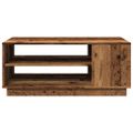 vidaXL Konferenčný stolík staré drevo 102x55x43 cm kompozitné drevo