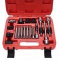Sada na montáž a demontáž remeníc alternátora MECHANIC PULLEY SET 2, 18 ks SIXTOL