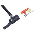 Hustilka nožná s manometrom jednopístová TÜV/GS 1x120 mm
