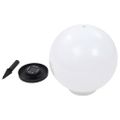 vidaXL Vonkajšia solárna lampa 40 cm LED guľová RGB