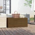 vidaXL Záhradný box medovohnedý 101x50,5x46,5 cm masívna borovica