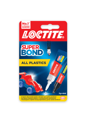 2733065 Loctite Super Bond All Plastics, 2 g + 4 ml