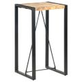 vidaXL Barový stolík 60x60x110 cm masívne mangovníkové drevo