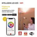 LED žiarovka EMOS ZQW515R GoSmart WIFI A65 / E27 / 11 W (75 W) / 1 050 lm / RGB / stmievateľná