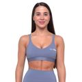 Športová podprsenka String Essence Denim Blue - GymBeam, veľkosť L