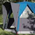vidaXL Stan pre 3 osoby so strechou Modrá a šedá 320 x 320 x 203 cm
