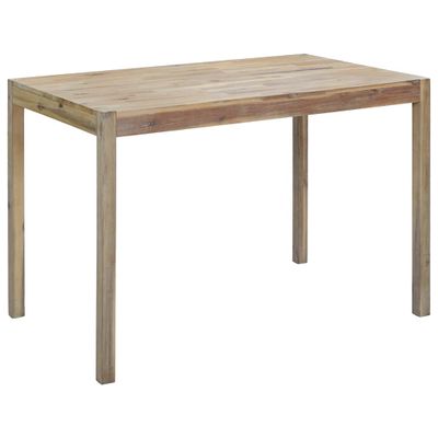 vidaXL Jedálenský stôl z akáciového dreva 120x70x75 cm