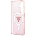 Puzdro Guess IML Gradient Triangle MagSafe pre Samsung Galaxy S26 ružové