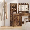 vidaXL Highboard Dymová dub 41 x 40 x 135 cm Kompozitné drevo