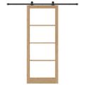 vidaXL Posuvné dvere ORKDAL Prírodná 93 x 232 cm