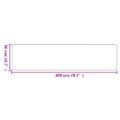 vidaXL Behúň koberec sisalový vzhľad pieskový 50x200 cm