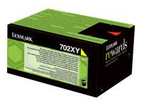 Extra vysoká výťažnosť - žltá - originálna - kazeta s farbivom LCCP, LRP - pre Lexmark CS510de, CS510dte