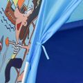 vidaXL Detský stan na hranie s 250 loptičkami modrý 120x120x90 cm