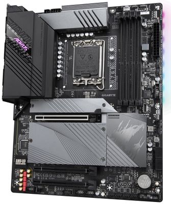 GIGABYTE B760 AORUS MASTER DDR4/LGA 1700/ATX Základná doska, Intel B760, LGA1700, 4x DDR4 DIMM (max. 128GB), 3x M.2, Wi-Fi, HDMI, DisplayPort, USB typ C, ATX
