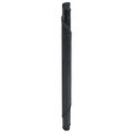 vidaXL Koberec obdĺžnikový čierny 60 cm bambus